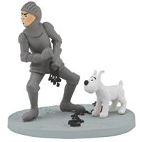 TINTIN BOKSSCENARIO - TINTIN I RUSTNING