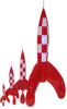TINTIN - RAKETT 30 CM