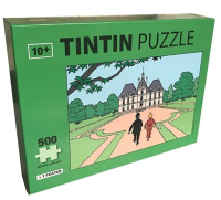 TINTIN PUSLESPILL - 500 BITER - MOULINSART SLOTT
