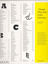 YOUNGER THAN JESUS - ARTIST DIRECTORY