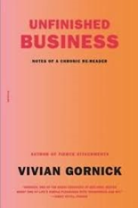 UNFINISHED BUSINESS