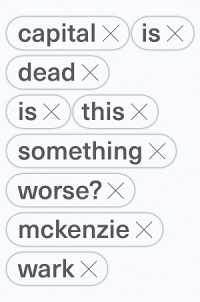 CAPITAL IS DEAD