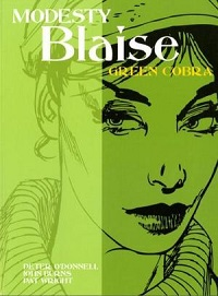 MODESTY BLAISE (UK 14) - GREEN COBRA