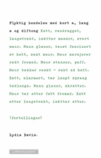 FLYKTIG HENDELSE MED KORT A, LANG A OG DIFTONG (HFT)