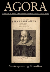 AGORA 2018 NR. 4 - WILLIAM SHAKESPEARE