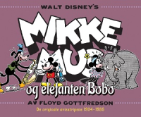 MIKKE MUS OG ELEFANTEN BOBO - DE ORIGINALE AVISSTRIPENE 1934 - 1935