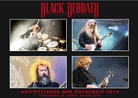 BLACK DEBBATH AKTIVITETSBOK MED ROCKEQUIZ
