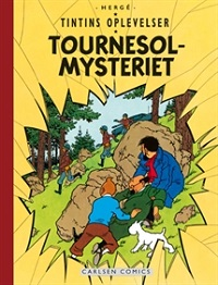 TINTIN DK RETROUTGAVE (1954/1956) - TOURNESOL-MYSTERIET