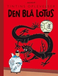 TINTIN DK RETROUTGAVE (1934/1946) - DEN BLÅ LOTUS