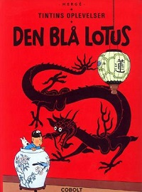 TINTIN DK (1932/1955) - DEN BLÅ LOTUS